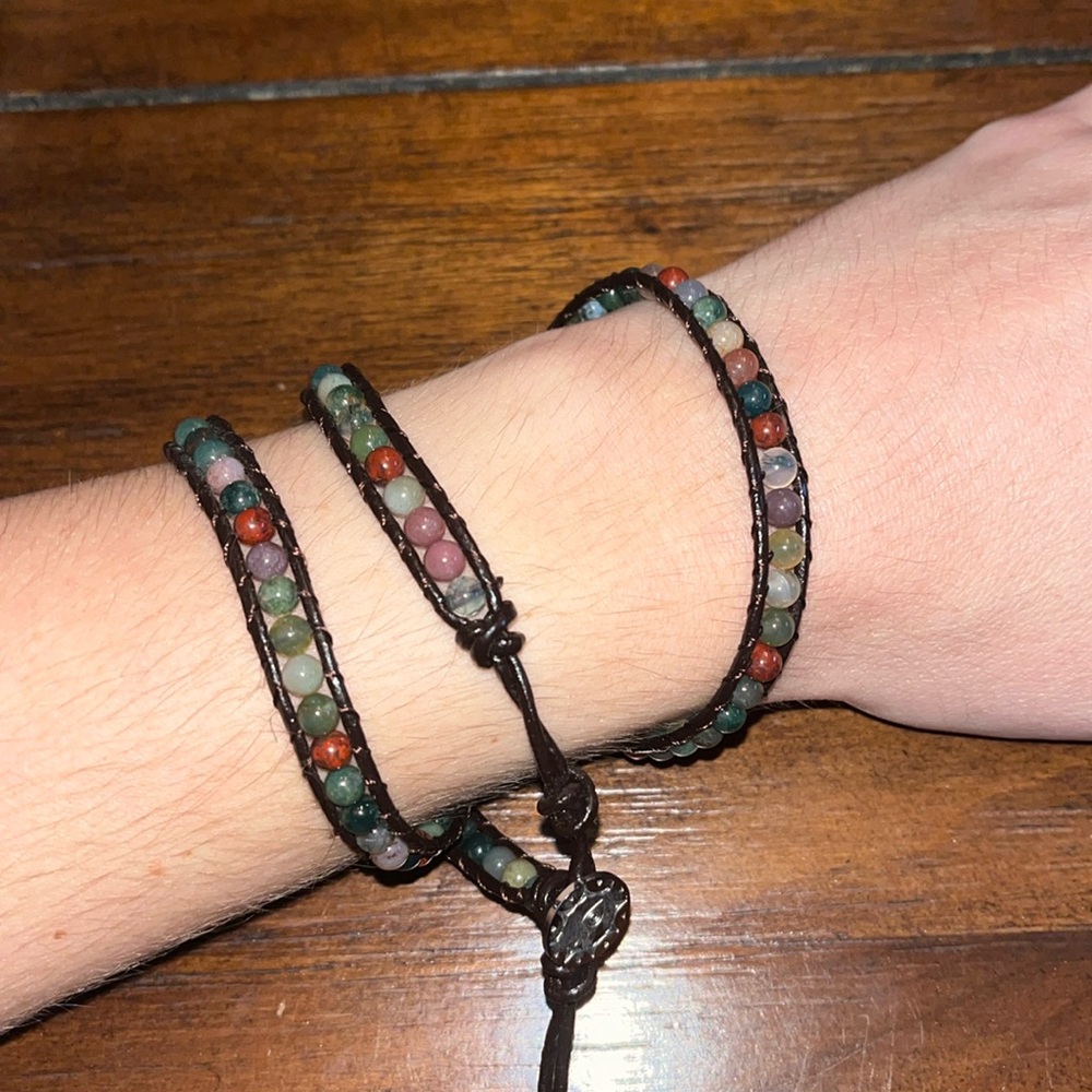 Beaded Wrap Bracelet